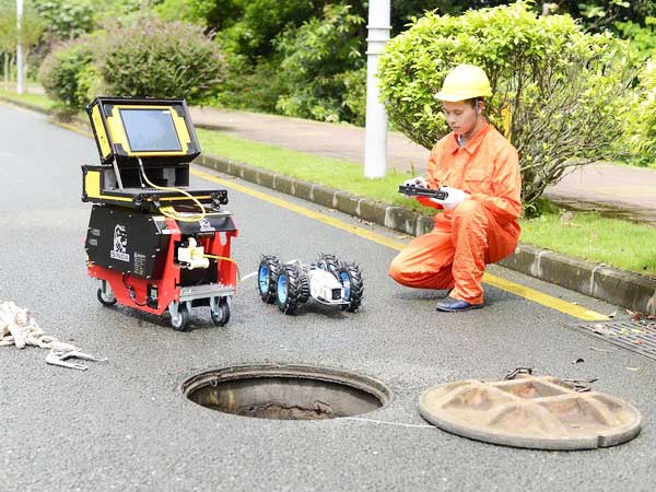 庐江管道机器人检测